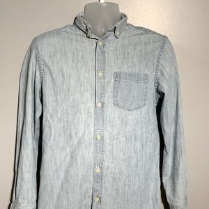 Light Denim Button-Down